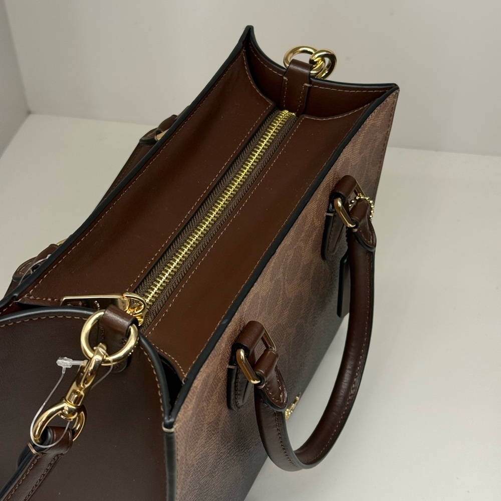 coach Maggie small Tote Bag In Ombre Signature Canvas cdy27 - Picture 7 of 8